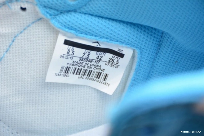 MaikeSneakers Air High Retro Jordan 'UNC' OG 555088-117 1 0715